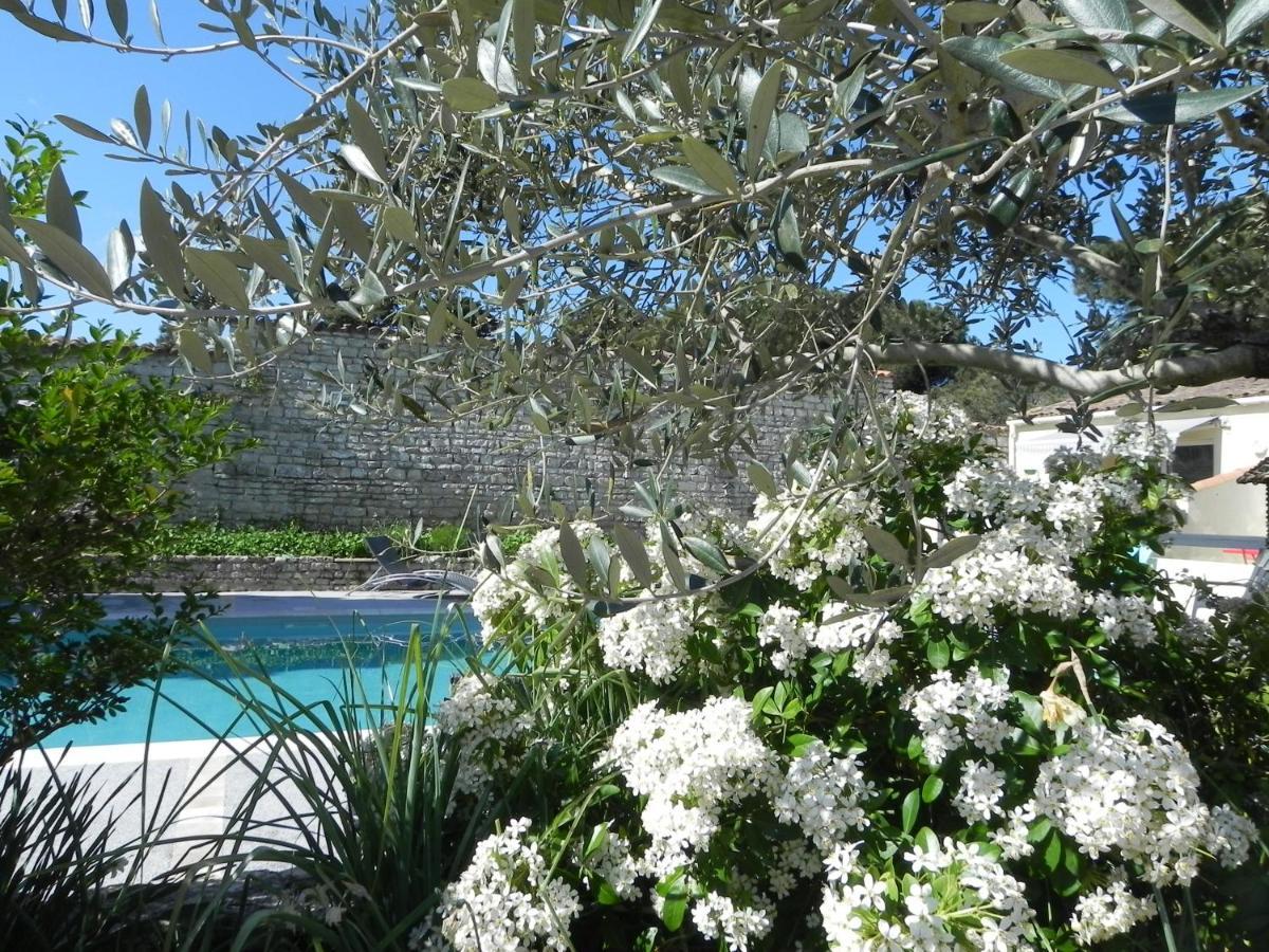 Villa Del Re 3 Face A La Piscine La Flotte Luaran gambar